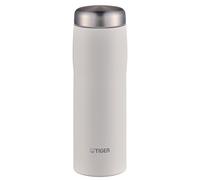 Tiger Vacuum Insulated Double Stainless Steel Bottle, 480ml, WF - Moon White