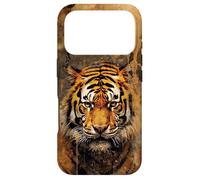 Tiger Wild Animal Grunge Graphic Art Wilderness Predator Case for iPhone 17 Pro