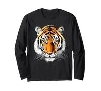 Tiger Wilderness I Love Tigers Wild Big Cats Cute Tiger Long Sleeve T-Shirt