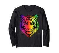 Tiger Wilderness I Love Tigers Wild Big Cats Cute Tiger Long Sleeve T-Shirt