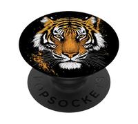 Tiger Wilderness I Love Tigers Wild Big Cats Cute Tiger PopSockets Adhesive PopGrip