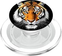 Tiger Wilderness I Love Tigers Wild Big Cats Cute Tiger PopSockets PopGrip for MagSafe
