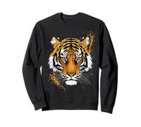 Tiger Wilderness I Love Tigers Wild Big Cats Cute Tiger Sweatshirt