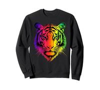 Tiger Wilderness I Love Tigers Wild Big Cats Cute Tiger Sweatshirt