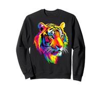 Tiger Wilderness I Love Tigers Wild Big Cats Cute Tiger Sweatshirt