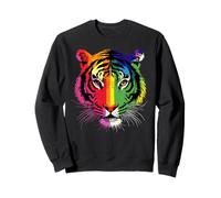 Tiger Wilderness I Love Tigers Wild Big Cats Cute Tiger Sweatshirt
