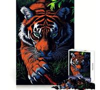 Tiger with Claws Teenagers 1000 Piece Jigsaw Puzzle Strong Logic Toy Leisure Fun Clear Edge Art Collectible 38x52cm