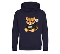 Tiger Woods Tiger Logo Kids Hoodie - Navy / 5-6 years