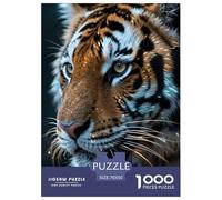 Tiger1000 Piece Jigsaw Puzzle for Adultsanimal Perfect for Relaxation, Creativity, Gift, 1000 Pieces, for Women, Men, Brain-Teasing Gift70x50cm/1000pcs