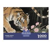 Tiger1000 Piece Jigsaw Puzzle for Adultsanimal Premium Box, Extra Fun Challenges, for Women/Men, Brain - Teasing 1000 - Piece Gift70x50cm/1000pcs
