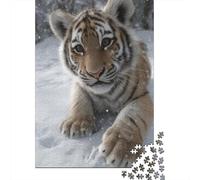 Tiger1000 Präzise Geschnittene Puzzleteile Für Erwachsene. AnimalDas Perfekte Geschenk Für Alle Altersgruppen Sind 1000 Puzzleteile1000pcs (75x50cm)