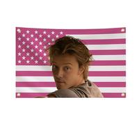 TIGERBABY 3×5Ft JJ maybank Flag Poster,Funny pink american jj flag tapestry with 4 Brass Grommets,For College Dorm Room decor,Outdoor parties,Living room,room decoration