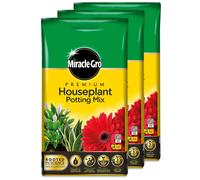 Tigerbox Bundle 3 x 10 Litre Miracle-Gro Premium Houseplant Potting Mix Compost