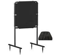 Tigerden Baseball Strike Zone Target for Plastic Balls, Portable Pitching Target Stand with Base, Stable Metal Frame & Premium Fabric, Perfect for Outdoor Pitching & Hitting Training Game, 28"x30"