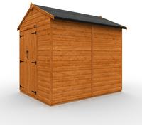 TigerFlex Shiplap Apex Security Double Door Shed