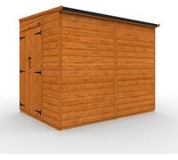 TigerFlex Shiplap Pent Security Double Door Shed
