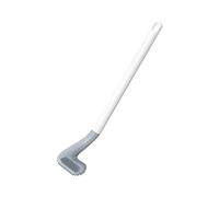 Tigergirl Long-handled Toilet Brush Golf Silicone Toilet Brush Curved Toilet Brushes No Dead-end Wall-mounted Long-handled Cleaning Brush Without Anti-leakage Base