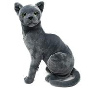 TigerHart Rae The Russian Blue Cat - 12 Inch Grey Stuffed Animal Plush Gray Cat