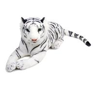 TigerHart Saphed The White Tiger - Squeeze Me! - 17 Inch Stuffed Animal Plush