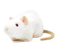 TigerHart Wylie The White Rat - 7 Inch Stuffed Animal Plush