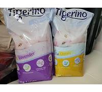 tigerino 6 x 5 Liters Silicon Litter Tray Crystals Now scented with lavender! Quickly removes odours, has high absorbent power and excellent yield. Eco-friendly!