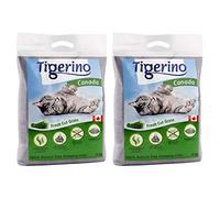 Tigerino Canada Fresh Cut Grass Clumping Clay Cat Litter 24KG A Scented Antibacterial Disposable And Hypoallergenic Hygiene Litter With Smell Control Formula