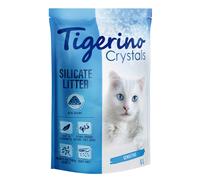 Tigerino Crystals Cat Litter Colourful - Sensitive (Unscented) - Economy Pack: 3 x 5 litre Pink