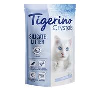 Tigerino Crystals Clumping Cat Litter - Sensitive (Unscented) - Economy Pack: 3 x 5 litre