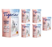 Tigerino Cat Litter Crystals Flower Power - Super Pack 6 x 5 litre