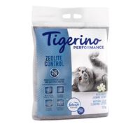 Tigerino Performance Cat Litter Zeolite Control - Febreze White Jasmine Scent - Economy Pack: 2 x 12kg