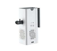 Tigerlily 7W 4-in-1 Internal Aquarium Filter - Submersible Water Pump with Oxygen Aeration, Wave Maker & Adjustable Flow - 500L/H for Coldwater & Tropical Aquariums, Ponds & Gardens