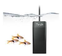 Tigerlily Enterprises 10W Mini Aquarium Heater - Submersible Nano Fish Tank Heater with Preset 26°C Thermostat for Small Tropical & Marine Aquariums (UK Plug)