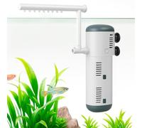 Tigerlily Enterprises 3-in-1 Internal Aquarium Filter with Adjustable Spray Bar. 12W Quiet Submersible Multi-Functional Water Pump for Freshwater & Marine Fish Tanks - 900L/H