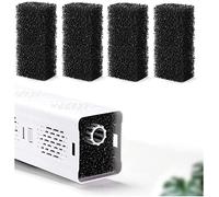 Tigerlily Enterprises 4-Pack Aquarium Filter Sponge - Biochemical Replacement Foam for 1500 or 1800L/H Internal Submersible Filters