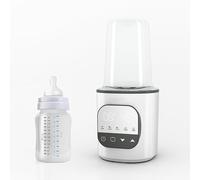 Tigerlily Enterprises 5 in 1 Baby Bottle Warmer & Steriliser. Fast Breast Milk & Formula Warmer with LCD Display, Timer, Smart Temp Control, Auto Shut-Off, BPA-Free & Fits All Bottles