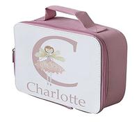 Tigerlilyprints Personalised Insulated Girls Fairy Lunch Bag-School Lunch Bag-Blue-Boys Lunch Bag-Back to School