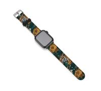 Tigers And Snakes Silicone Smartwatch Replacement Bands Compatible with IWatch Wristbands Strap