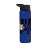 Tigers are Awesome I'm Awesome I'm A Funny Tiger Stainless Steel Insulated Water Bottle