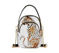 Tigers Art Music trendy shoulder bags for women with multi pockets handbag for adult