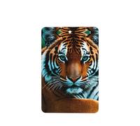 Tiger'S Gaze Pattern Car Air Fresheners 6 Pcs Rectangle Hanging Aromatherapy Tablets Scented Fresheners For Bedroom Bathroom