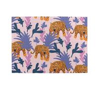 Tigers In The Jungle,500 Pieces Puzzles for Adults-Wooden Jigsaw Puzzle for Adults Elderly