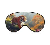 Tigers in The Mountains Sleep Mask Eye Cover for Sleeping Men Women Light Blocking Travel Blindfold