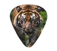 tigers Printed guitar picks - three thicknesses: thin, medium and thick, suitable for electric guitar, bass and ukulele.