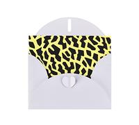 Tigers Printed Pattern Print Blank Greeting Cards, Love Buttons, Pearl Paper Envelopes Suitable For Various Occasions - Anniversary Cards, Thank You Cards, Holiday Cards, Wedding Cards