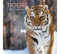 Tigers - Tiger 2025 - 16-Monatskalender: Original The Gifted Stationery Co. Ltd [Mehrsprachig] [Kalender]