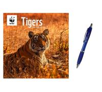 Tigers WWF Wall Calendar 2027 + EXCLUSIVE LIMITED EDITION PEN