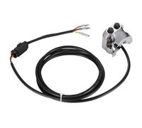 TIGERSGATE 1" Handlebar Air Ride Switch Controller Kit with Deutsch and Three Color Wire Connector for Harley Dyna, V-Rod, and Sportster with Aero, Aero-A,Chrome
