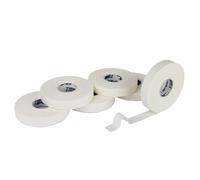 TIGERTAPES 6 Rolls Zinc Oxide Finger Tape - 1.25cm x 13.7m | Long Athletic Tape - Hand Tearable, Easy to Use | Climbing, BJJ, Boxing, Jiu Jitsu, Blister Prevention | White