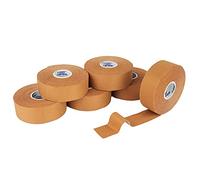 TIGERTAPES Tan Zinc Oxide Sports Strapping Tape (2.5cm x 13.7m) - 6 Pack | Long, Durable Athletic Tape for Support & Injury Prevention