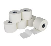 TIGERTAPES Zinc Oxide Tape - 6 Rolls - 5cm x 13.7m | White Sports Strapping Tape for Ankles, Shoulders, Knees and Hands | Blister Prevention & Joint Support for Rugby, Football, Boxing & Cricket